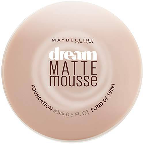 Maybelline Dream Matte Mousse Foundation, Creamy Natural, Light [5], 0.64 oz