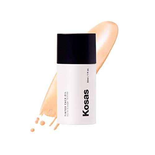 Kosas Tinted Face Oil | Nourishing, Light-Coverage Tinted Foundation, (Tone 02)