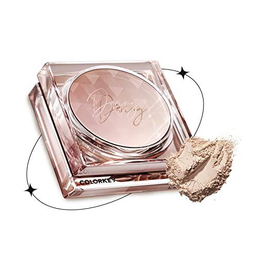 COLORKEY Matte Lasting Loose Face Powder Minimizes Pores & Perfects Skin, Sets Makeup, Long-lasting and Lightweight Waterproof Matte-Brighten Sweat-Proof Light Oil Control Face Makeup (C02)