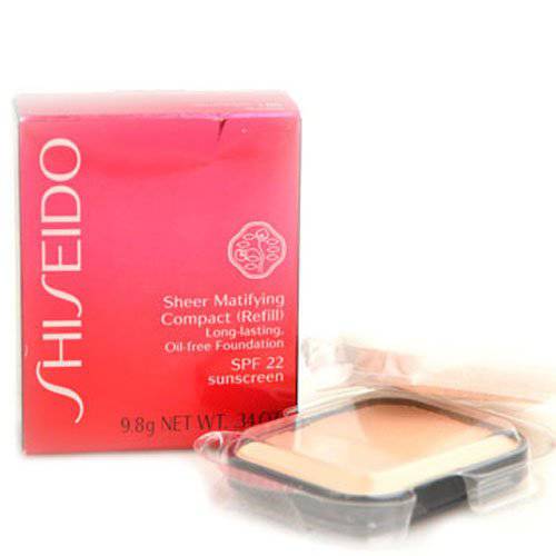 Shiseido Sheer Matifying Compact Refill SPF 22 O20 Natural Light Ochre 9.8g/0.34oz REFILL