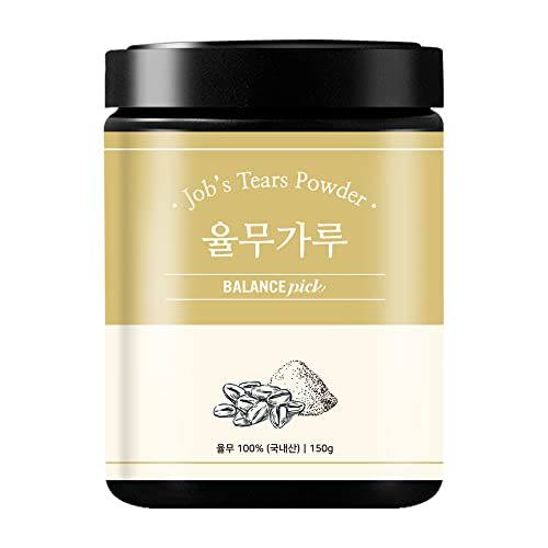 BALANCE PICK Job’s Tears Powder ,Yulmu Powder 5.25oz 150g - Product of Korea 율무가루 /율무팩