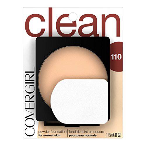 COVERGIRL Clean Powder Foundation Classic Ivory, .41 Ounce (packaging may vary)