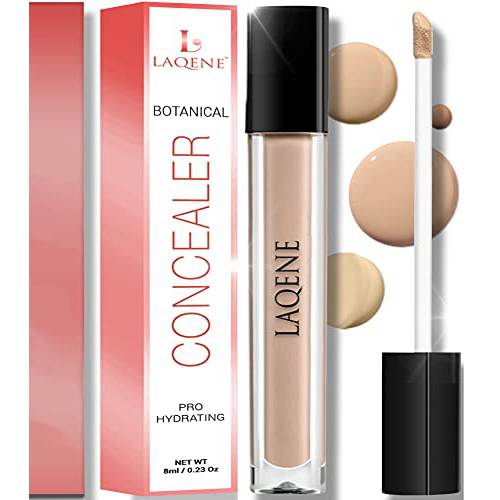 LAQENE Concealer. Natural - Ivory - Blendable to Skin Tone. Flawless Silky Smooth Full Coverage - Hydrating Breathable - Air-Fitting Texture - Ultra Light Formula for a Beautiful, Radiant Skin.