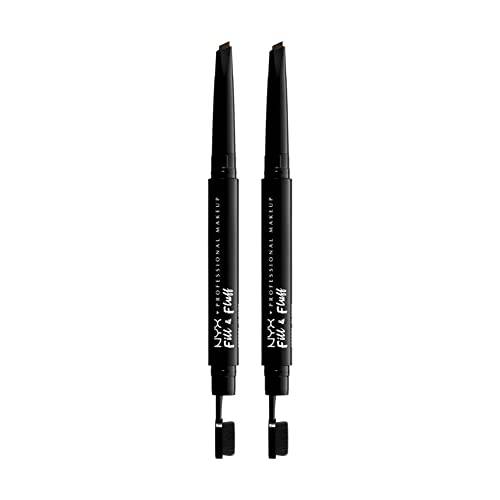 NYX PROFESSIONAL MAKEUP Fill & Fluff Eyebrow Pomade Pencil - Espresso (Pack Of 2)
