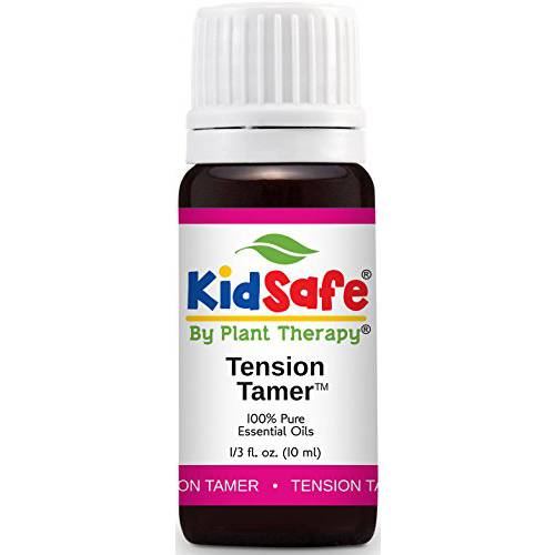 Plant Therapy KidSafe Tension Tamer Essential Oil Blend 10 mL (1/3 oz) 100% Pure, Undiluted, Therapeutic Grade