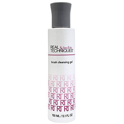 Real Techniques Brush Cleansing Gel, Packaging May Vary, White, 5.1 Fl Oz
