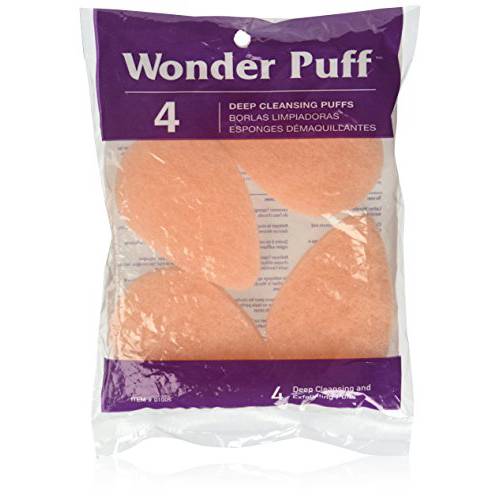 Wonder Wedges Wonder Cleansing Puff, 4 Count