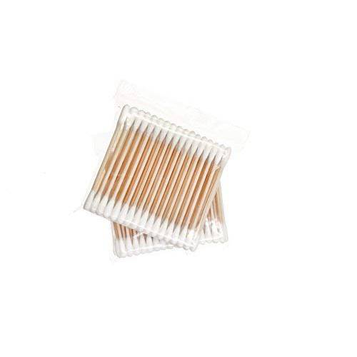 6 Inch Long Cotton Swabs of Medium and Large Pets Ears Cleaning or Makeup 100pcs