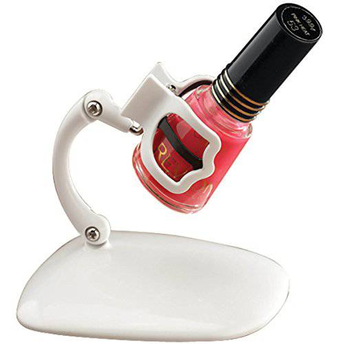 Grip and Tip Nail Polish Holder, Fingernail Polishing Tool, Manicure and Pedicure Accessory