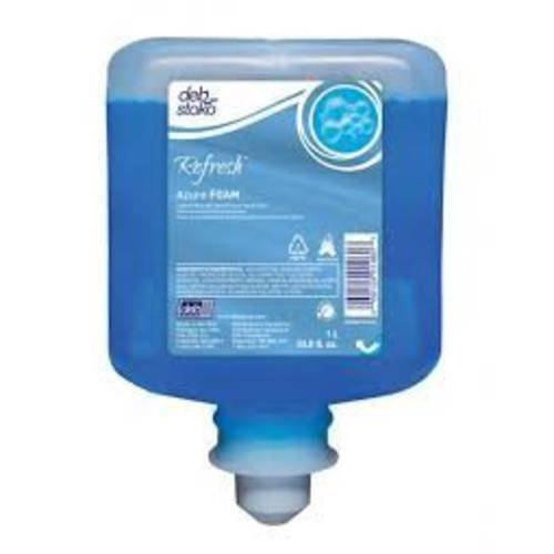 Deb Stoko Refresh Azure Foam 1 Liter Cartridge/ea, Blue