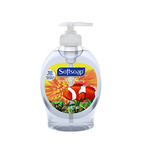 Softsoap Antibacterial Liquid Hand Soap, 7.5 Oz. Pump