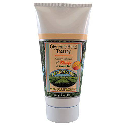 Charleston Tea Plantation American Classic Glycerin Hand Therapy, Mango, 6 Ounce