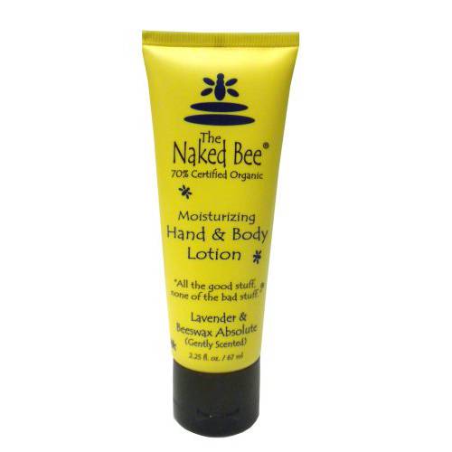 Naked Bee Lavender & Beeswax Absolute Lotion 2.25oz. Tube