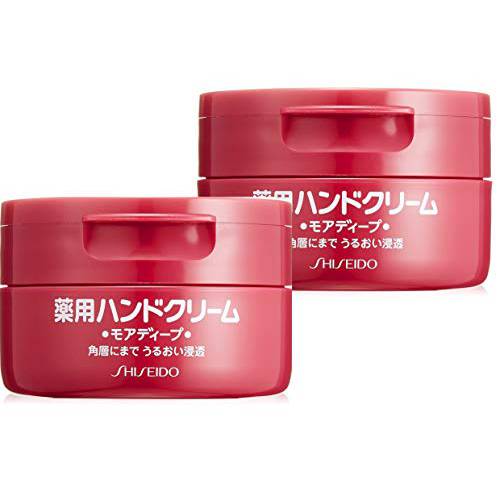 Two Shiseido Medicated hand cream More Deep 100g ¡ÁAF27