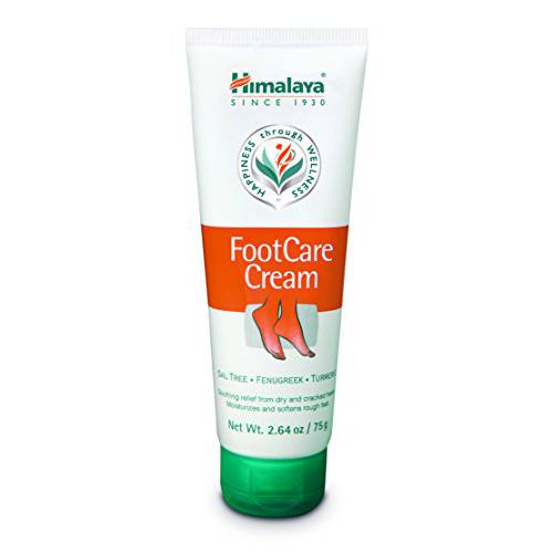 Himalaya FootCare Cream, Intense Moisturizing & Hydrating for Dry Feet and Cracked Heels, 2.64 oz