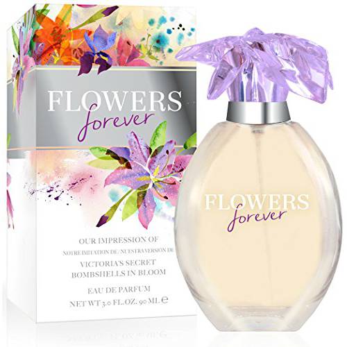 Flowers Forever Women’s Eau De Parfum Spray 2.7 Fl. Oz. - Impression of Victoria’s Secret Bombshells In Bloom