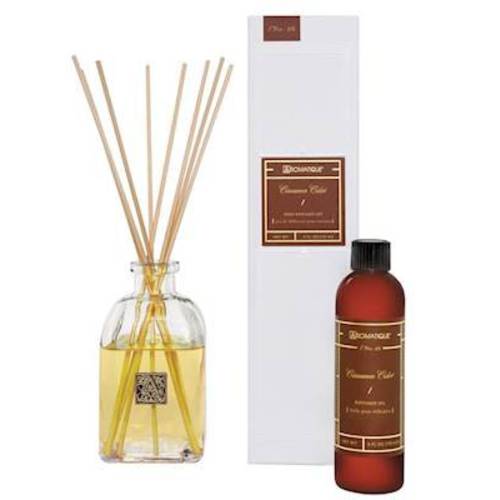 Aromatique Cinnamon Cider Reed Diffuser Gift Set - Aromatherapy, Scented Air Freshener Deodorizer Oil for Home, Kitchen, Living Room Home Decor Humidifier Essential Oils