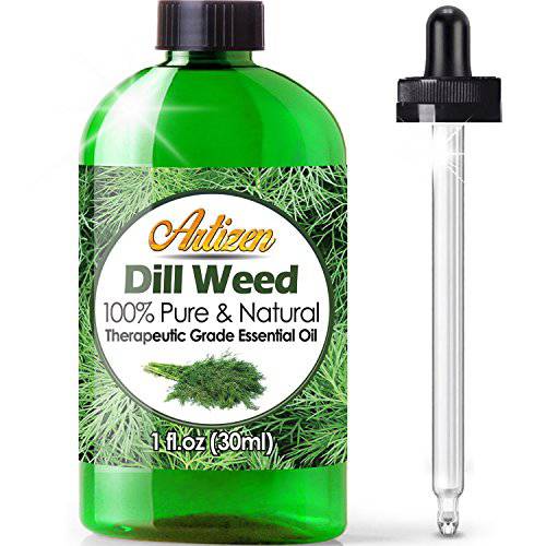 Artizen Dill Weed Essential Oil (100% Pure & Natural - UNDILUTED) Therapeutic Grade - Huge 1oz Bottle - Perfect for Aromatherapy, Relaxation, Skin Therapy & More