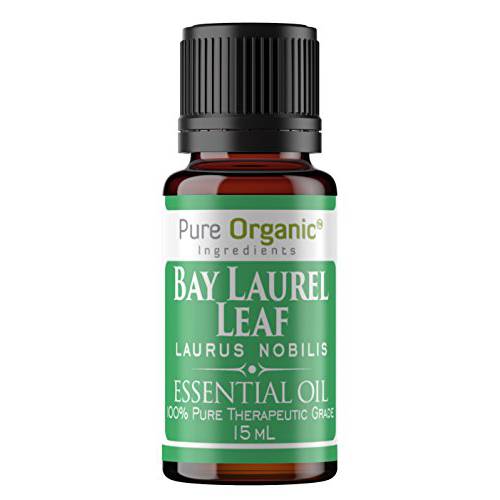 Pure Original Ingredients Bay Laurel Leaf Essential Oil (15 ml) Woodsy Aroma, Hint of Sweetness & Cloves