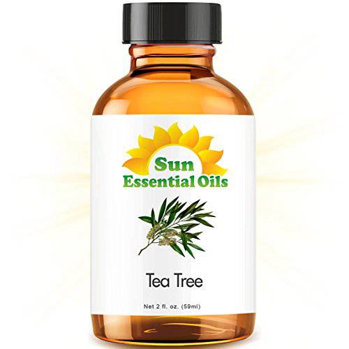 Sun Essential Oils 2oz - Tea Tree Essential Oil - 2 Fluid Ounces