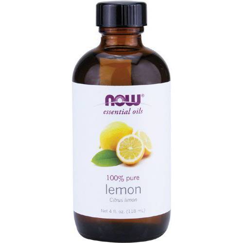 Now Foods Essential Oil, Lemon, 4 Fluid Ounce (Pack of 2)