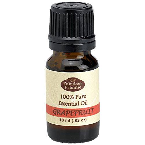 Fabulous Frannie Grapefruit 100% Pure, Undiluted Essential Oil Therapeutic Grade - 10 ml. Great for Aromatherapy
