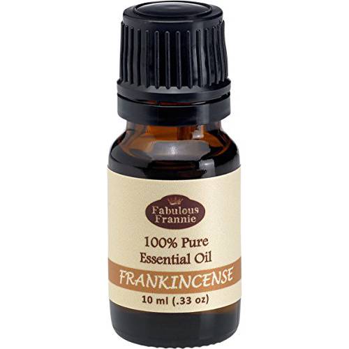 Frankincense 100% Pure, Undiluted Essential Oil Therapeutic Grade - 10 ml. Great for Aromatherapy