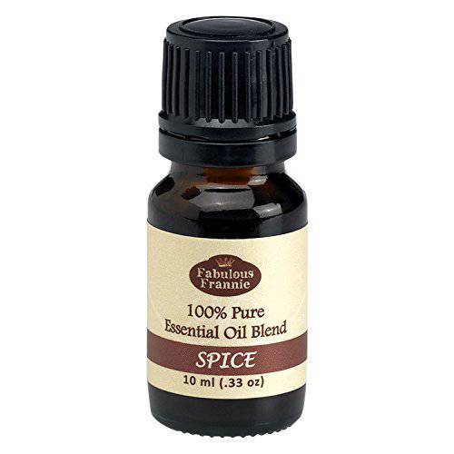 Fabulous Frannie Spice Essential Oil Blend 100% Pure, Undiluted Essential Oil Blend Therapeutic Grade - 10 ml A Perfect Blend of Clove, Sweet Orange and Cinnamon Essential Oils.