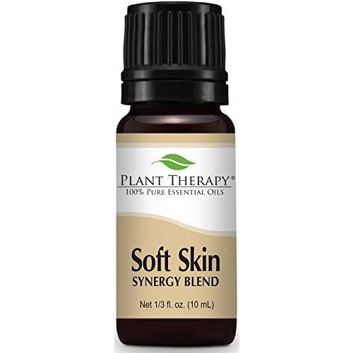Plant Therapy Soft Skin Essential Oil Blend 10 mL (1/3 oz) 100% Pure, Undiluted, Therapeutic Grade