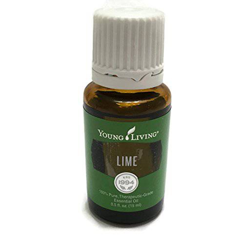 Young Living Lime Essential Oil - Lively, Refreshing, Citrus Aroma - Uplifts The Senses - 15 ml