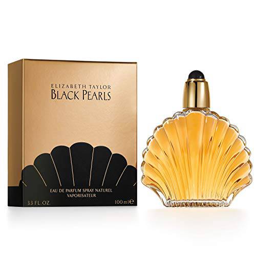 Black Pearls by Elizabeth Taylor for Women, Eau De Parfum Spray, 3.3-Ounce