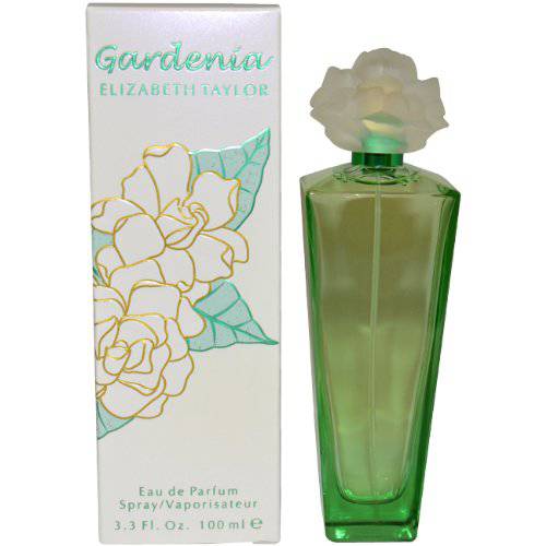 Gardenia by Elizabeth Taylor | Eau de Parfum Spray | Fragrance for Women | Floral, Green, and Musky Scent | 100 mL / 3.3 fl oz