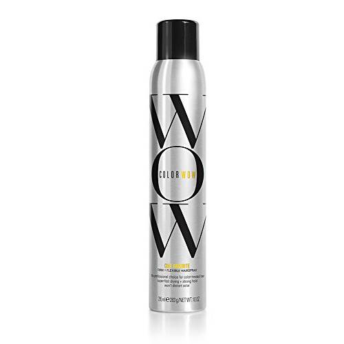 Color Wow Cult Favorite Firm + Flexible Hairspray - Lightweight spray with all-day hold Humidity resistance Heat protection + UV protection non-stiff, non-sticky brushable non-yellowing
