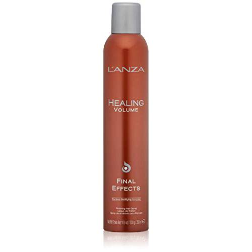 L’ANZA Healing Volume Final Effects Hair spray with Strong Hold Effect, Boosts Shine, Volume, and Thickness to Fine and Flat Hair, Rich with Bamboo Bodifying Complex and Keratin (10.6 Fl Oz)