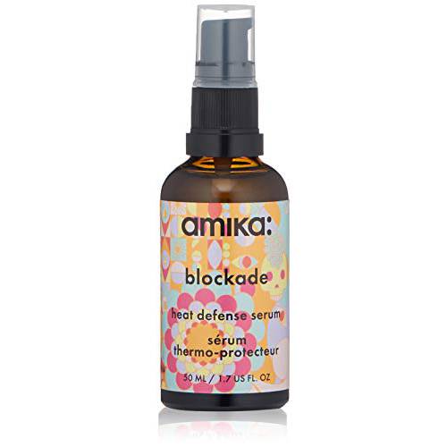 blockade heat defense serum | amika , 1.69 Fl Oz (Pack of 1)