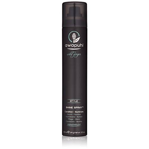 Paul Mitchell Awapuhi Wild Ginger Shine Spray, Conditions + Adds Luminosity, For All Hair Types
