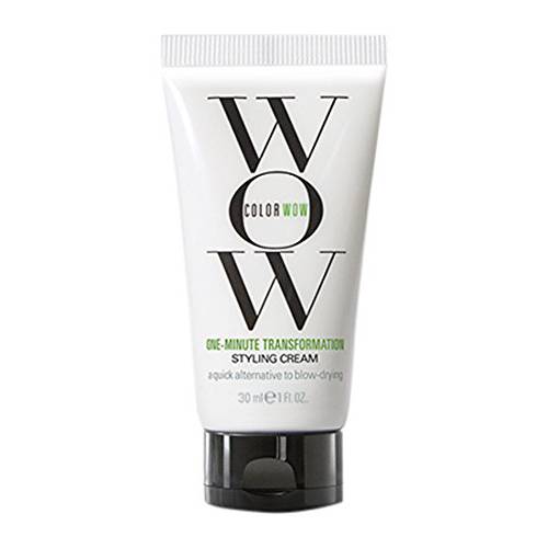 Color Wow One-Minute Transformation – Instant frizz fix Nourishing styling cream smooths, tames + defrizzes on-the-spot Avocado oil + Omega 3’s hydrate, repair for silkier, smoother texture