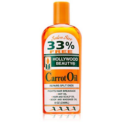 Hollywood Beauty Carrot Oil, 8 Ounce
