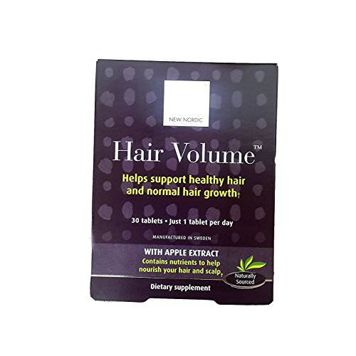 New Nordic Hair Volume 30 Count (Pack of 2)
