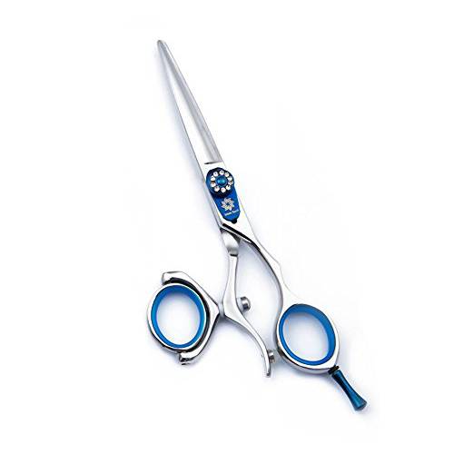 Hair Scissors, Dream Reach Professional Swivel Thumb 5.5 Hair Stylist Barber Scissors Hair Shears Thinning Scissors Set for Hair Cutting (Cutting Scissor)