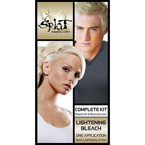 Splat Semi permanent Hair Color Kit inLightening Bleach