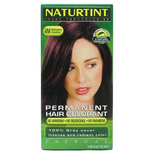 Naturtint 4M Permanent Mahogany Chestnut Haircolor Kit, 4.5 Ounce - 3 per case.3