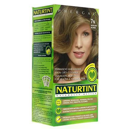 NATURTINT 7N Hazelnut Blonde Hair Color, 165 ML