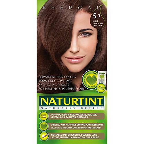 Naturtint Permanent Hair Color 5GM Chocolate Chestnut (Pack of 1), 5.75 fl oz