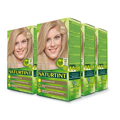 Naturtint Permanent Hair Color - 9N Honey Blonde, 5.6 fl oz (6-pack)