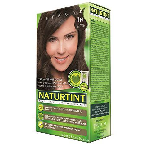 Naturtint Permanent Hair Color Natural Chestnut, 4N (2-Pack)