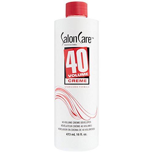 Salon Care 40 Volume Creme Developer, 16 oz