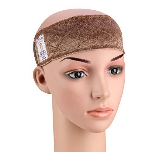 Deamlover Edge Saver Wig Headband, Brown Wig Grip Headband