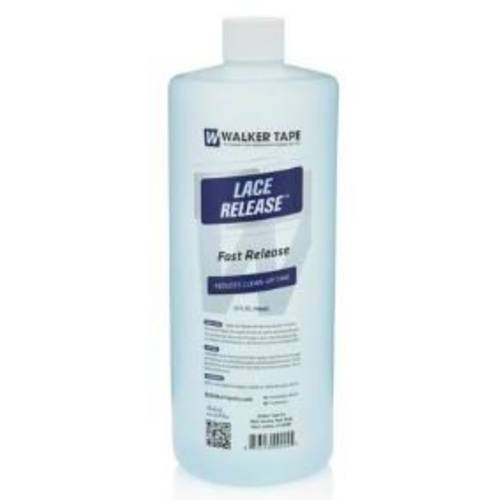 Lace Glue or Adhesive Tape Remover - Works on Bond Residue Buildup for Cleaner Wig and Healthy Scalp - Thin Mesh Damage Protector - 32 oz Bottle