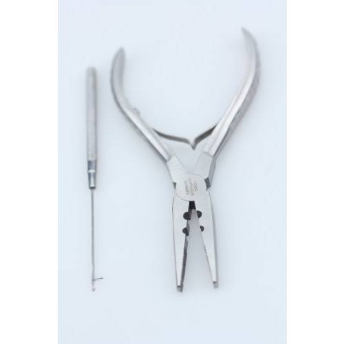 Attach Remover Pliers Clamp Tool for Micro Ring Link Tube Beads I Tip Stick Hair Extensions By Hair De Ville